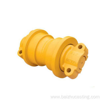 Engineering excavator track bottom roller accessories